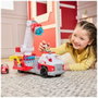 Spinmaster Paw Patrol Marshall Deluxe Fire Truck con figura y vehículo mini