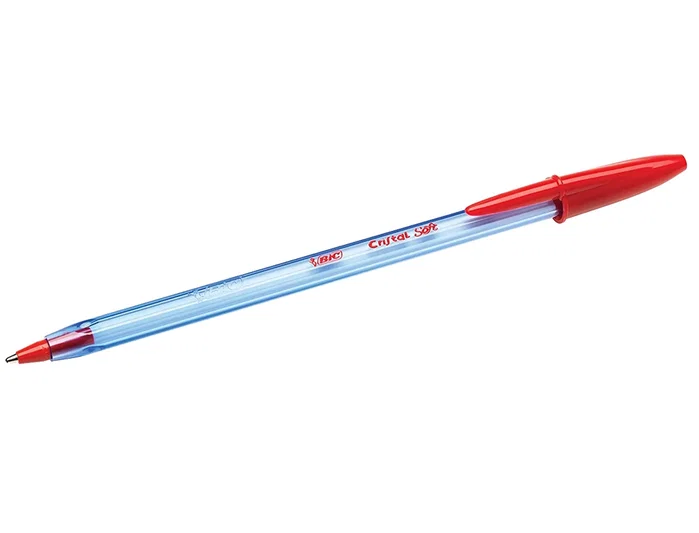 BIC Cristal Soft Rojo Punta 1,2 mm (Set de 50) BIC Cristal Soft Rojo Punta 1,2 mm (Set de 50)