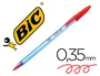 BIC Cristal Soft Rojo Punta 1,2 mm (Set de 50)