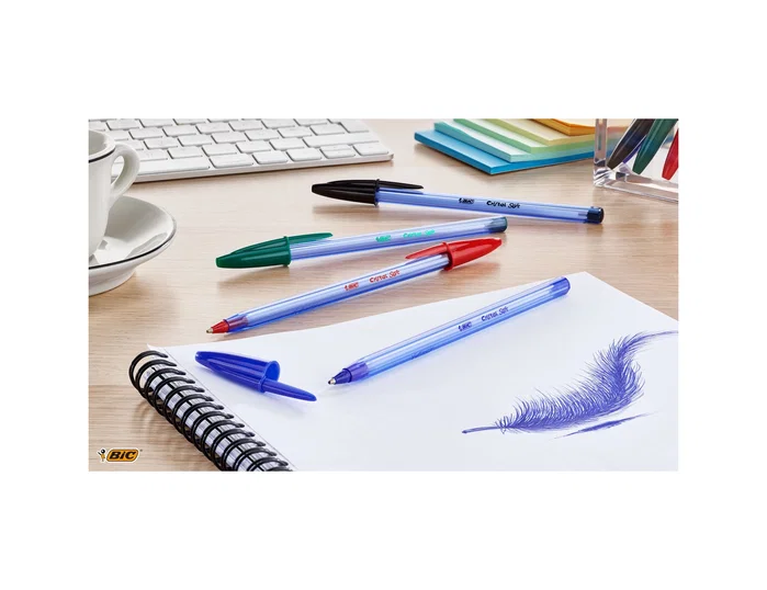 BIC Cristal Soft Rojo Punta 1,2 mm (Set de 50) BIC Cristal Soft Rojo Punta 1,2 mm (Set de 50)