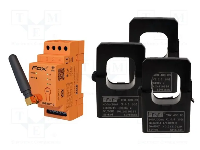F&F Monitor de electricidad FOX WIFI F&F Monitor de electricidad FOX WIFI