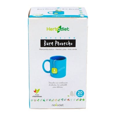 Nova Diet Herbodiet Infusiones Buen Provecho 20 bolsitas filtro