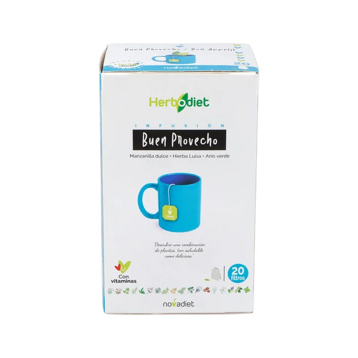 NOVADIET Herbodiet Buen Provecho 20 bolsitas filtro NOVADIET Herbodiet Buen Provecho 20 bolsitas filtro