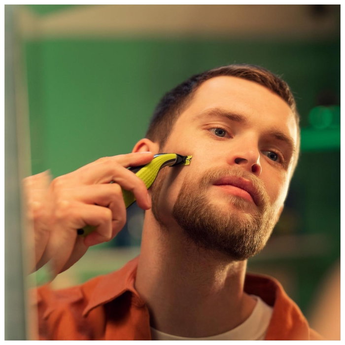 Philips OneBlade QP2724/10 Cortabarbas con 3 Accesorios Verde/Gris Philips OneBlade QP2724/10 Cortabarbas con 3 Accesorios Verde/Gris