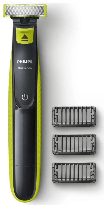 Philips OneBlade QP2724/10 Cortabarbas con 3 Accesorios Verde/Gris Philips OneBlade QP2724/10 Cortabarbas con 3 Accesorios Verde/Gris