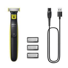 Cortabarbas philips oneblade qp2724 10 con baterÍa 3 accesorios