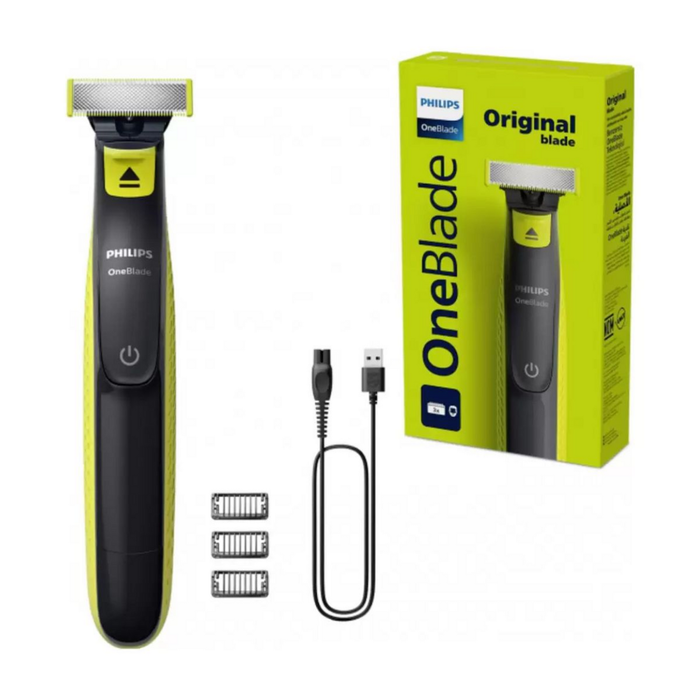 Philips OneBlade QP2724/10 Cortabarbas con 3 Accesorios Verde/Gris Philips OneBlade QP2724/10 Cortabarbas con 3 Accesorios Verde/Gris