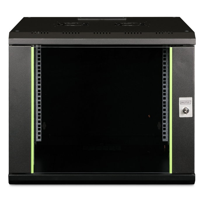 Digitus Bastidor de pared Unique 9U 600x600mm Negro