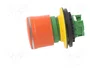 EATON ELECTRIC Interruptor de emergencia M22-LED rojo 30mm