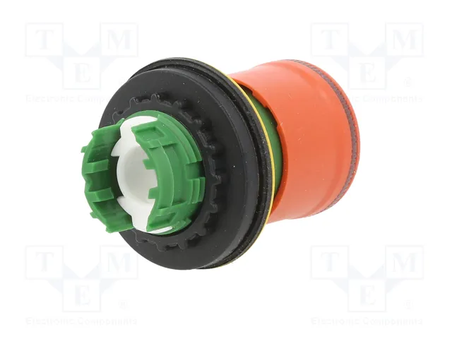 EATON ELECTRIC Interruptor de emergencia M22-LED rojo 30mm