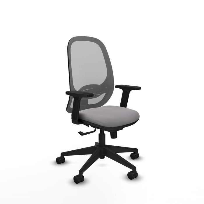 PIQUERAS Y CRESPO Silla de oficina Cilanco Gris con mecanismo Sincro PIQUERAS Y CRESPO Silla de oficina Cilanco Gris con mecanismo Sincro