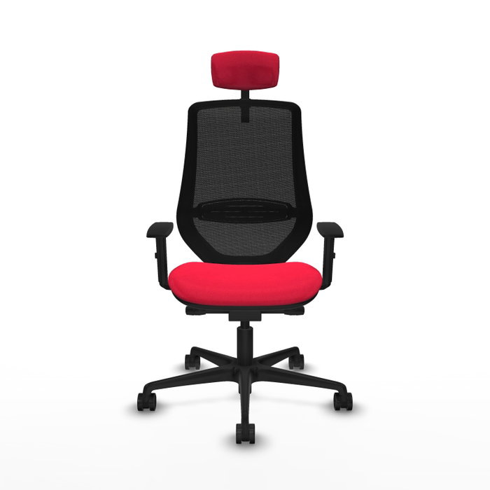 PIQUERAS Y CRESPO Silla de oficina Mardos Rojo/Negro con mecanismo Sincro/Traslack PIQUERAS Y CRESPO Silla de oficina Mardos Rojo/Negro con mecanismo Sincro/Traslack