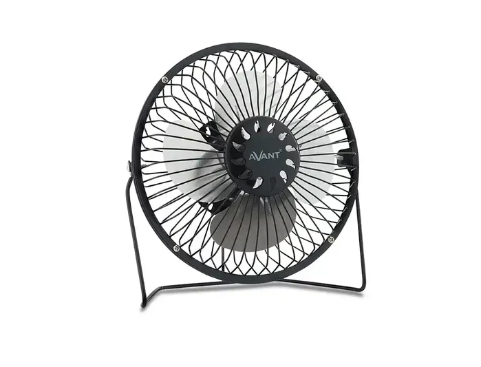 AVANT Ventilador USB de 6 Pulgadas, 3W, Negro