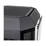Thermaltake The Tower 250 Mini Torre para PC, Chasis Negro y Blanco Mini-ITX con Ventana Lateral y Pantalla LCD de 3.9 Pulgadas, SPCC, 7.1 kg