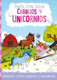 EDEBE Kit Arte: Caballos y Unicornios (Tinta Mágica)