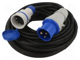 KEL Prolongador de alimentación EXTREM H05RR-F 3G2,5mm² 20m