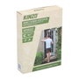 Kinzo Mosquitera para Puertas y Ventanas 220 x 100 cm, Tela Poliéster Resistente con Cierre Magnético y Sistema Fácil Fijación