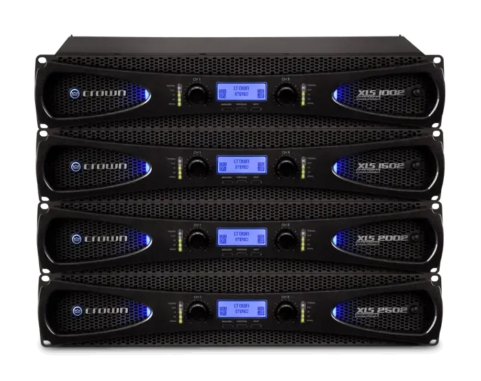 Crown XLS 1002 Amplificador Clase D DriveCore Ultraeficiente 11 Lb Menos de 5 Kg Entradas XLR RCA Crown XLS 1002 Amplificador Clase D DriveCore Ultraeficiente 11 Lb Menos de 5 Kg Entradas XLR RCA