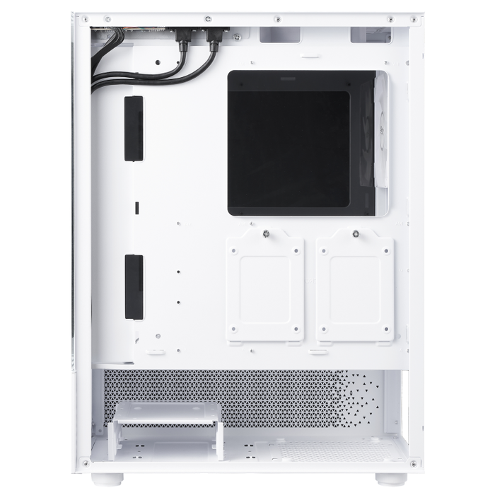 XPG Invader X Mini Caja PC Midi Tower Blanca ATX con 5 Ventiladores ARGB