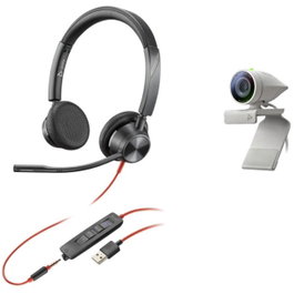 HP Poly Studio P5 USB HD Bundle con Blackwire C3325