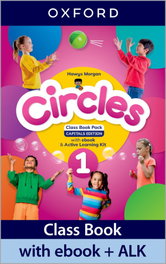 OXFORD UNIVERSITY PRESS Circles 1 coursebook + ebook capital letter