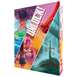 Space Cowboys Unlock! Enchanted Adventures SCUNL14ES - Juego de Mesa Cooperativo Escape Room, 1-6 Jugadores, Aventuras con Magia, desde 10 años, en Español