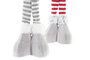 DKD Home Decor Figura Navidad Tradicional Blanco Poliéster 9 x 79 x 17 cm (2 Unidades)