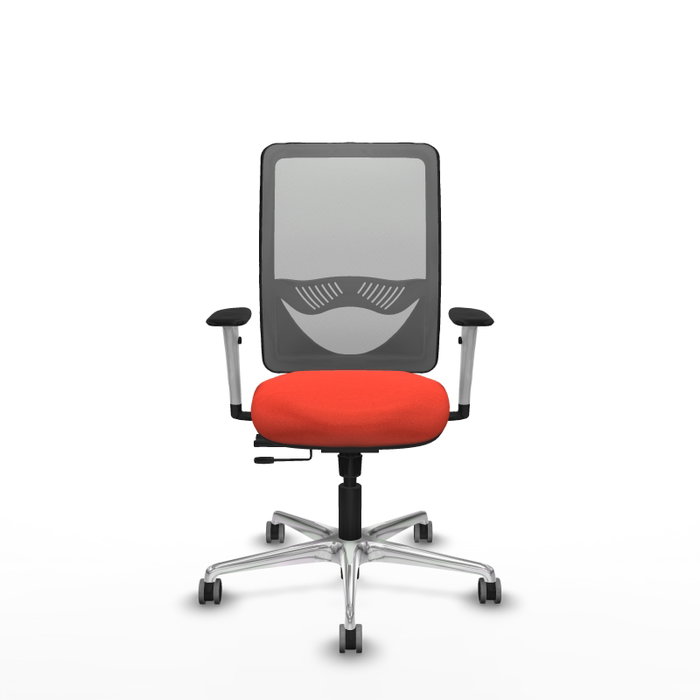 PIQUERAS Y CRESPO Silla de oficina Zulema con mecanismo Sincro/Traslack, Naranja oscuro y Gris PIQUERAS Y CRESPO Silla de oficina Zulema con mecanismo Sincro/Traslack, Naranja oscuro y Gris