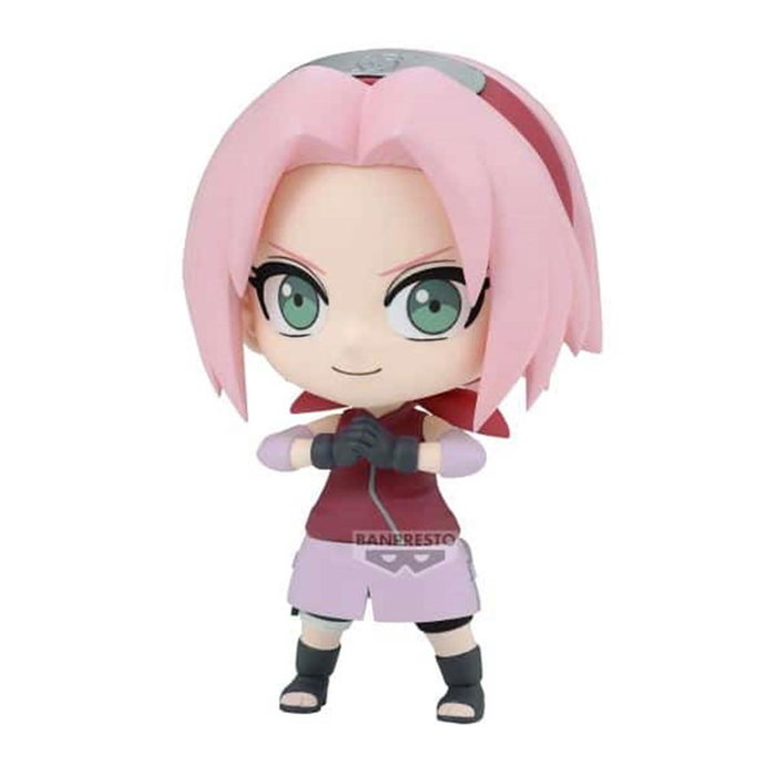 Banpresto Figura Naruto Shippuden Repoprize Sakura 10 cm PVC/ABS con Base Soporte BP89621P Banpresto Figura Naruto Shippuden Repoprize Sakura 10 cm PVC/ABS con Base Soporte BP89621P