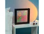 Wondee Marco de mensajes con efecto luz neón iluminado 235x42x245 mm
