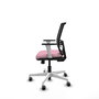 PIQUERAS Y CRESPO Silla de oficina Yunquera Rosa con mecanismo Sincro/Traslack