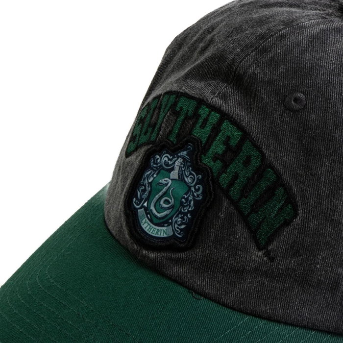 Cerdá Gorra Visera Curva Adulto Harry Potter Slytherin 58 cm BLACK