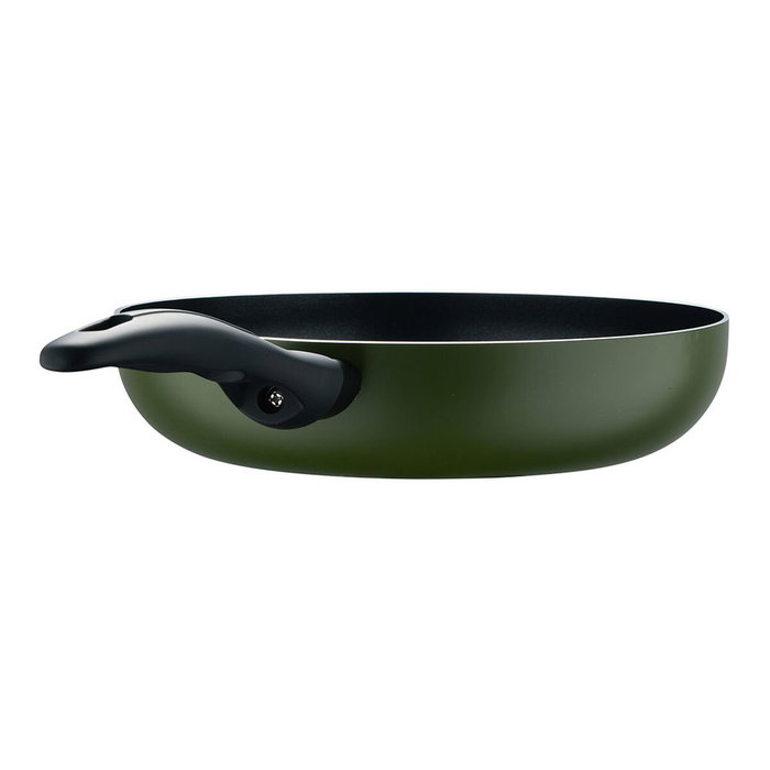 San Ignacio Sartén Experto de Aluminio Prensado 30 cm, Verde, Inducción