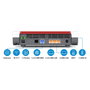 AVM FRITZ!Box 5690 Wi-Fi 7 Router Rojo, Blanco