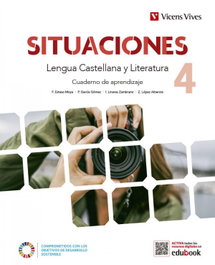 VICENS VIVES, 4ESO LENGUA CASTELLANA Y LITERATURA 4 CUADERNO DE ACTIVIDADES - VICENS VIVES