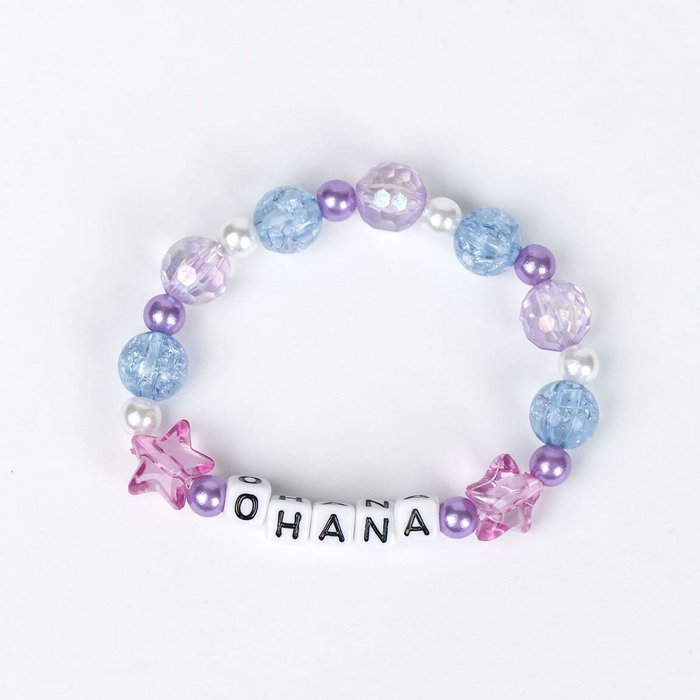 Cerdá Conjunto de bisutería 3 Piezas Stitch (pulsera, collar y diadema)