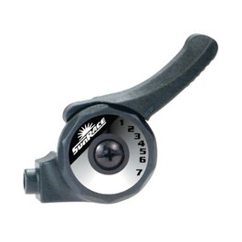 Sunrace Maneta derecha POINT 7 velocidades para Shimano, fijación Ø22 mm