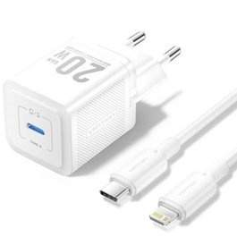 Vention Cargador de Pared GaN 20W con 1xUSB Tipo-C y Cable Lightning TZ-FEPW0-EU-02