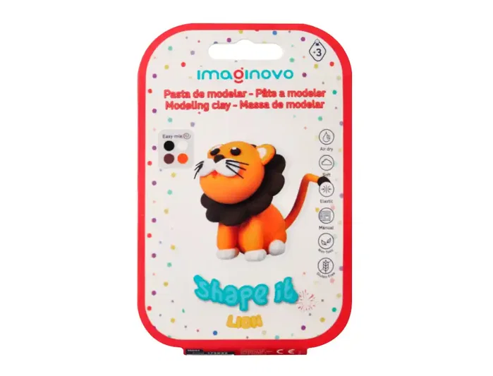 Imaginovo Set de Pasta para Modelar de Colores Surtidos con Instrucciones