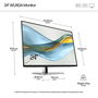 HP Monitor 524pn 24 pulgadas WUXGA Serie 5 Pro