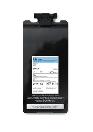 Epson Cartucho de tinta cian claro 1600 ml C13T56F500 para SureColor SC-P20500 Epson Cartucho de tinta cian claro 1600 ml C13T56F500 para SureColor SC-P20500