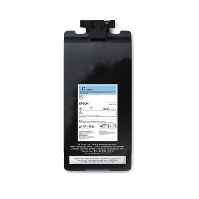 Epson Cartucho de tinta cian claro 1600 ml C13T56F500 para SureColor SC-P20500 Epson Cartucho de tinta cian claro 1600 ml C13T56F500 para SureColor SC-P20500