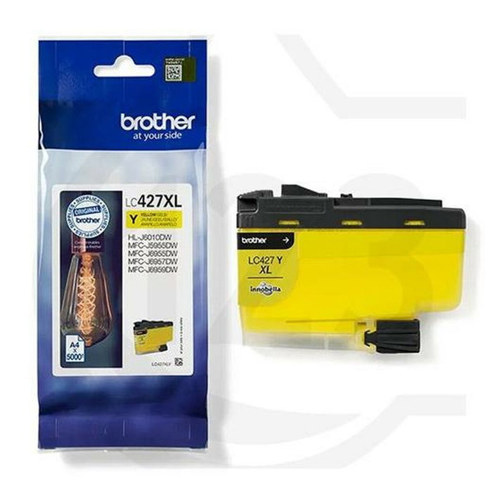 Cartucho de Tinta Original Brother Amarillo (5 Unidades) Cartucho de Tinta Original Brother Amarillo (5 Unidades)