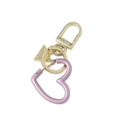 Guess, Forma de corazón, Llavero de metal, RW7424, Morado