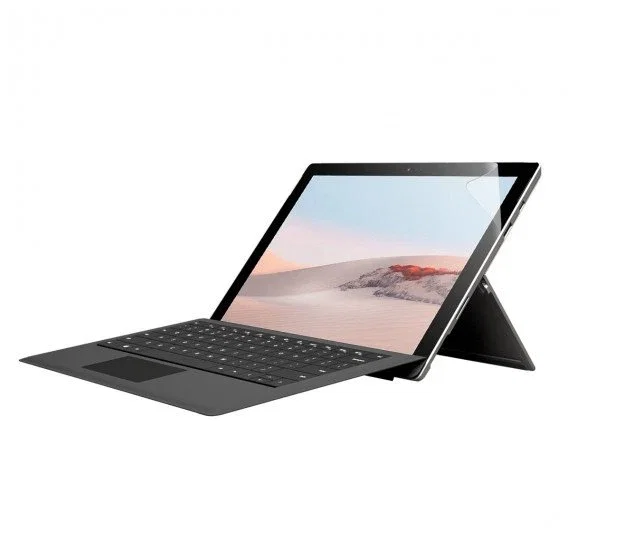 Mobilis 036203 Protector de Pantalla para Tablet Microsoft Surface Go 4 / Go 3 / Go 2 / Go, 10.5", 5H, Resistente a Impactos y Rayones, Transparente, Aplicación Fácil