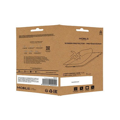 Mobilis Protector de Pantalla Anti-Shock para Microsoft Surface Go 4/3/2/Go, Transparente