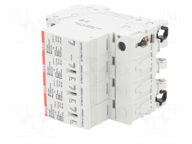 ABB OVR T1-T2 3N 12.5- 275s P QS SPD Kombi T1+2 12.5kA pro Pol. TT/TNS 3P ABB OVR T1-T2 3N 12.5- 275s P QS SPD Kombi T1+2 12.5kA pro Pol. TT/TNS 3P