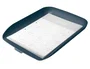 Leitz Bandeja Portadocumentos sobremesa Plástico Gris 268x126x358 mm Robusta Gran Capacidad