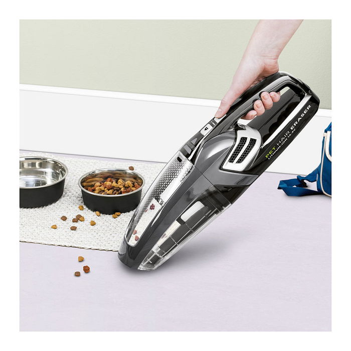 Bissell 2278N Aspirador de mano sin cable, 14.4 V, sin bolsa, color negro, para alfombras, suelos duros, tapicería y vehículos, 0.65 L de capacidad, 80 W, 18 minutos de autonomía