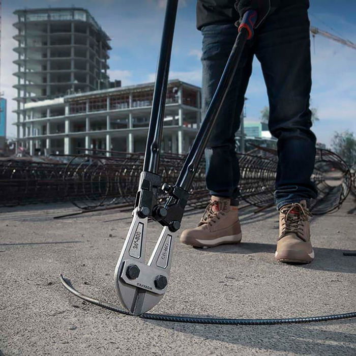 Workpro Cizalla 600 mm Acero al Cromo Molibdeno Corte Máximo Ø11 mm Mango Antideslizante